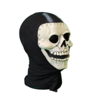 Crâne réaliste fantôme masque tactique Call of Duty Cosplay tête complète Latex casque Halloween jeu Ghostface Latex masque