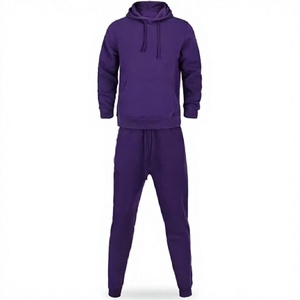 Conjunto Deportivo con Capucha para Hombre INDEX, Color Sólido, Corte Regular, Estilo Casual para Otoño, con Bolsillos Laterales y Cintura Elástica - Product Image 1