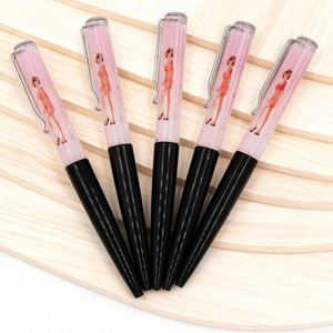 Stylo bille en plastique 2D illustré, personnalisable avec logo, multicolore, créatif, pour signature, stylo gel personnalisé, idéal pour les cadeaux - Vente flash - Product Image 4