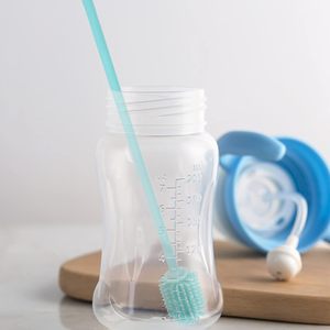 Heat Resistance Soft TPR Series <b>Bottle</b> <b>Brush</b> Cup Silicone Baby <b>Bottle</b> <b>Brush</b> - Product Image 2