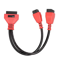 Pour Chrysler 12 + 8 broches connecteur câble de programmation passerelle sécurité contournement OBD adaptateur pour FCA pour Autel voiture outil de Diagnostic