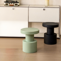 Table basse et tabouret miniatures créatifs nordiques, mobilier moderne et minimaliste pour salon et chambre, meubles de maison en plastique