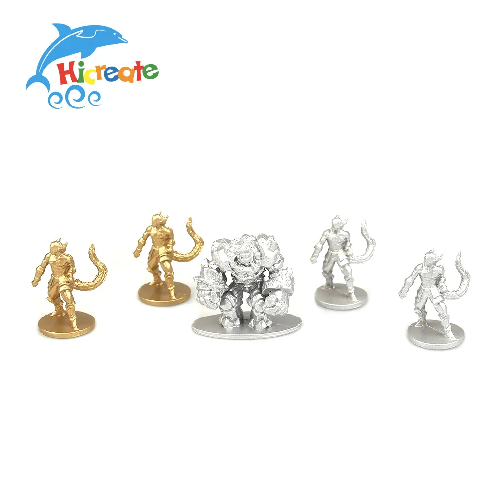 China Suppliers Custom Metal Action Figure Metal Game Characters Military Fgurines Toys