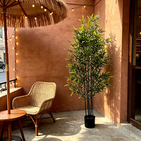 Décoration de pièce en gros : Arbre artificiel, plante bonsaï en faux bambou écologique, articles de décoration pour événements, mariages et fêtes