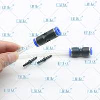 Inyector de Combustible Diésel ERIKC con Conector de Retorno Rápido de Aceite Incorporado E1024137 para Inyectores Bosh de 7mm-9mm