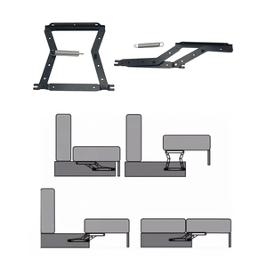 Thép Ratchet kim loại đồ nội thất chức năng đa chức năng gấp hộp lưu trữ phụ kiện có thể điều chỉnh phần cứng <span class=keywords><strong>Sofa</strong></span> giường bản lề - Product Image 5