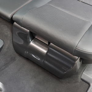 <span class=keywords><strong>Protector</strong></span> Antipatadas de Fibra de Carbono para Debajo del Asiento Trasero, para <span class=keywords><strong>Toyota</strong></span> <span class=keywords><strong>Land</strong></span> <span class=keywords><strong>Cruiser</strong></span> 250 LC250 Prado, Accesorios 2024-2026, Cubierta Trasera Brillante - Product Image 4