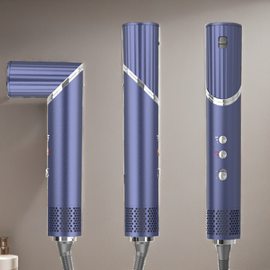 Secador de Pelo Iónico Plegable de Alta Velocidad 9 en 1 de 1000 W, Secador de Pelo con Varios Accesorios para el Hogar - Product Image 1