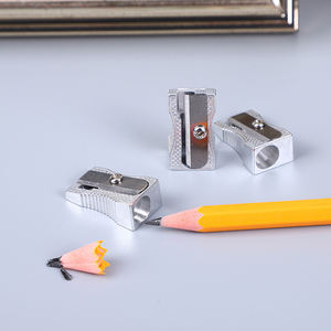 Металлические точилки для карандашей XinyiArt, ручные мини-точилки с одним отверстием, алюминиевые точилки для карандашей. - Product Image 5