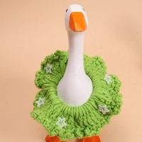 Vêtements et accessoires de poupée au crochet faits main, chemises et hauts en coton et coton laitier, jouet de dessin animé, décoration de bureau et d'intérieur pour figurine de 7 pouces