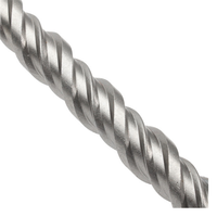 Broca de corona JIEDA TOOL SDS PLUS 8x160mm YG8C para martillo eléctrico, de acero 40CR tratado térmicamente, arenado, para mampostería