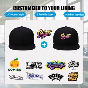 Casquette Snapback Personnalisée OEM Broderie 3D Casquettes Snapback Vides Personnalisables pour Hommes avec Patch Fabricant Vente en Gros Faible MOQ Haute Qualité - Product Image 2