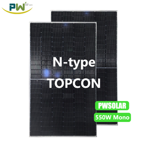 แผงโซลาร์เซลล์โมโน 550W 590W 610W 700W แผงโซลาร์เซลล์พลังงานแสงอาทิตย์ 144 เซลล์ สำหรับระบบพลังงานแสงอาทิตย์ พร้อมใบรับรอง CE แผงโซลาร์เซลล์ 550W - Product Image 2