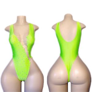 Ropa de Baile Exótico al por Mayor Productos Mejor Clasificados Atuendo de Stripper con Pedrería Más Popular - Product Image 1