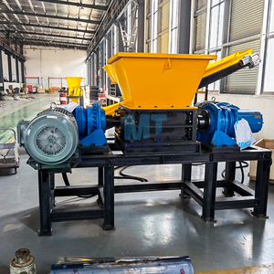 Multi-Functional Dual-Shaft Motor Shredder Large-Scale Scrap <strong>Metal</strong> &amp; End-of-Life Vehicle Crusher Waste Plastic PP Tire <strong>Grinder</strong> - Product Image 4