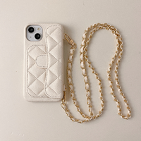 Nouvelle coque de téléphone 2023 avec cordon tour de cou et bracelet en cuir pour iPhone 13 11 12 14 Pro Max