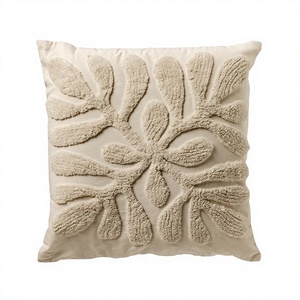 Housse de coussin en coton capitonnée de luxe pour salon, décoration intérieure avec design personnalisé, oreiller bohème, écologique, OEM personnalisé, vente en gros - Product Image 1