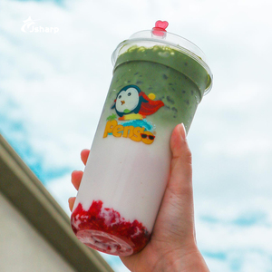 Vente en gros ODM/OEM 380/500/700ml Gobelet en plastique PP jetable pour injection Gobelets à thé au lait Boba <span class=keywords><strong>Bubble</strong></span> <span class=keywords><strong>Tea</strong></span> pour Milktea - Product Image 1