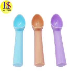 <span class=keywords><strong>Meilleur</strong></span> Petit Cuillère à glace en plastique Amusant Antigel Scoop Mère Parfaite Marron cuillère À Crème Glacée - Product Image 3