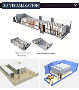 Kinh nghiệm nhà sản xuất kế hoạch bố trí cung cấp số lượng lớn Máy đầm mật độ cao di động hệ thống kệ - Product Image 5
