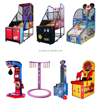Usine personnaliser jeux à pièces basket-ball de rue tir boxe Air Hockey marteau machine de jeu d'arcade