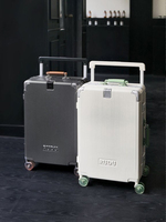 Valise à roulettes souple avec poignée large, nouvelle conception 2026, avec roulettes à glissière, valise à roulettes pour les voyages