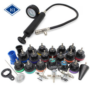 33pcs בודק רדיאטור אוטומטי, סוג ואקום מערכת קירור ערכת בדיקת מכונת מים מערכת קירור לחץ מים ערכת רכב מים - Product Image 4