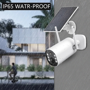 Caméra IP Wifi 2Mp 1080p avec panneau solaire, caméra de surveillance extérieure - Product Image 4