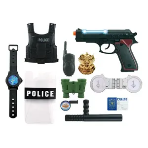 Popular Military Play Set Electric Toy Gun With Light Sound