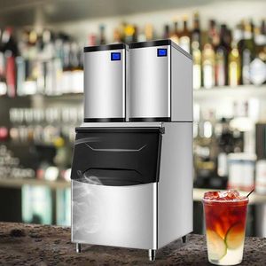 Machine à glaçons cubique automatique commerciale de haute qualité capacité de 1000kg pour le <span class=keywords><strong>recrutement</strong></span> mondial produit des blocs de glace - Product Image 3