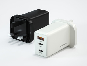 65W enchufe plegable UE Reino Unido carga súper rápida Gan cargador de pared tipo C Usb Multi Puerto Pd 3,0 para <span class=keywords><strong>Iphone</strong></span> 15 16 Laptop <span class=keywords><strong>Notebook</strong></span> - Product Image 6
