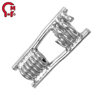 Inserto de Bobina Industrial HLM de Acero Galvanizado/Acero Inoxidable, Tamaño de Rosca Estándar, Rendimiento de Bloqueo Estable, Crea una Unión Duradera