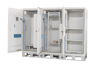 W-TEL Cabinet Telecom esterno <span class=keywords><strong>MSAN</strong></span> IP66 IP65 con condizionatore d'aria e raddrizzatore e sistema di monitoraggio dell'ambiente - Product Image 2