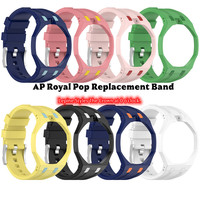 Bracelet AP pour montre Royal Pop, bracelet de remplacement en silicone TPU pour hommes et femmes