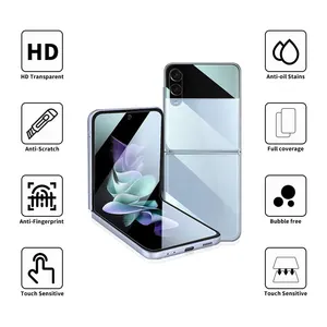 Reedee Bu28 Volledige Dekking Mobiele Telefoon Hydrogel Z Flip Film Tpu Schermbeschermer Voor Samsung Galaxy Z Flip 4 5