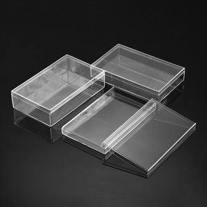 polystyrene transparent rectangle plastic packaging box