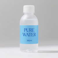 Films rétractables en plastique à prix d'usine, étiquettes rétractables pour bouteilles d'eau pure et de jus