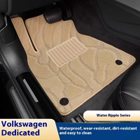 Tapis de sol de voiture BYD RHD personnalisés de haute qualité, design à ondulations d'eau, polyester imperméable, antidérapant, ensemble complet pour BYD Han, vente en gros