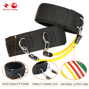 Özel Fitness salonu lateks direnç bantları taşınabilir bacak uyluk ayak bileği kayışı kauçuk tüp bantları egzersiz direnç bantları - Product Image 5
