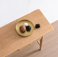 Table console d'entrée rectangulaire en bois avec tiroir, 1 pièce, de style européen