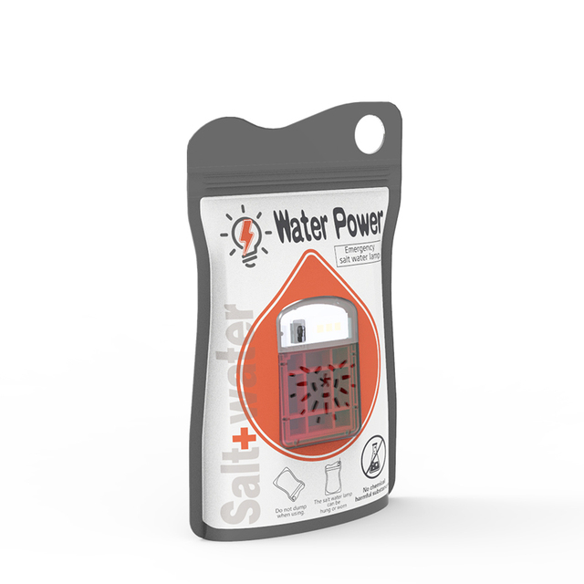 Portable Outdoor Travel Water Power Light Primary Batteries Graphene Aluminum Air Battery Metal Fuel Cell Salt Water Power Lamp