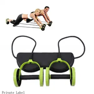 Fabriek Spot Fitness Yoga Pull Touw Multifunctionele Buikspier Roller Wiel Revoflex Xtreme