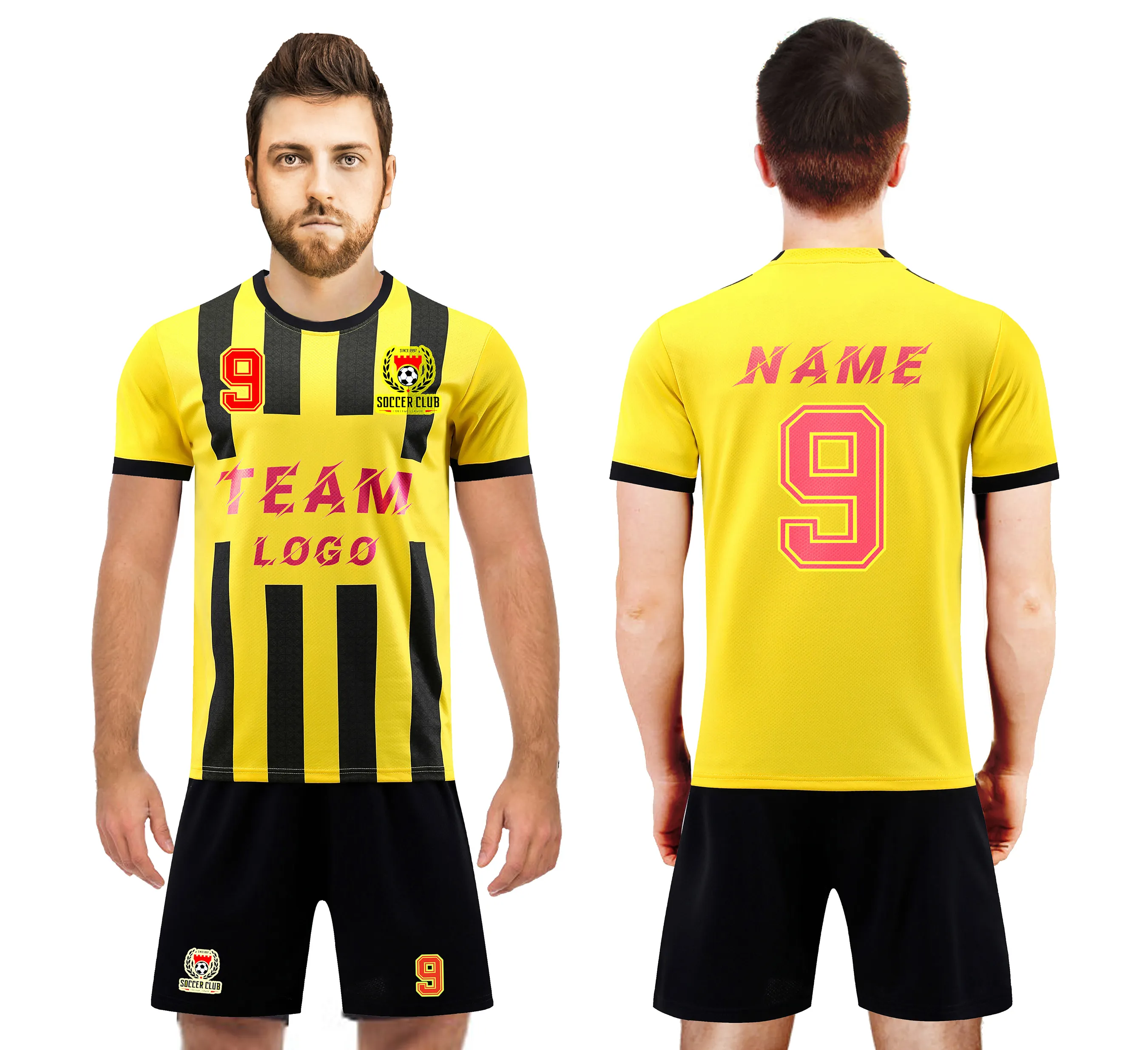 LUSON Nouvelle arrivée vente en gros d'uniformes de football pour jeunes vêtements de football ensemble de maillots d'uniformes de football personnalisés