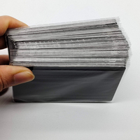 Feuilles d'aluminium vierges pour cartes de visite 0,22 mm, gravure laser, sublimation, impression par transfert thermique
