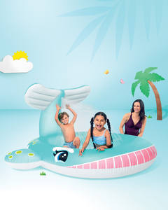 <span class=keywords><strong>Piscine</strong></span> gonflable <span class=keywords><strong>INTEX</strong></span> 57440 en forme de baleine avec jet d'eau - Product Image 4