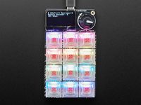 MacroPad RP2040 5128 Starter Kit RP2040 Microcontroller 3x4 Keys Encoder OLED