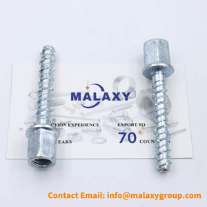 MALAXY - Tornillo de Acero Personalizado de 1/2 Pulgada - <span class=keywords><strong>3</strong></span>/<span class=keywords><strong>8</strong></span> X 2-<span class=keywords><strong>3</strong></span>/4 <span class=keywords><strong>para</strong></span> Colgar en <span class=keywords><strong>Concreto</strong></span>, Cabeza Torx, <span class=keywords><strong>para</strong></span> Madera - Product Image 2