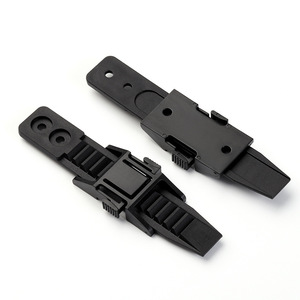 <b>Plastic</b> <b>Sliding</b> Buckle Black Adjustable For Garment Outdoor Wear Durable - Product Image 1