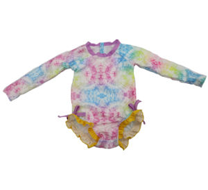 Maillots de bain pour enfants d'été à manches longues, imprimé personnalisé, maillot de bain pour bébé, nouvelle arrivée, vêtements de plage pour tout-petits, vêtements de bain d'été - Product Image 1