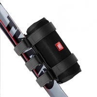 Haut-parleur Bluetooth étanche réglable pour vélo, avec sangle de fixation en nylon, accessoires de vélo dédiés à l'audio, y compris le support pour bouteille d'eau